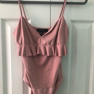 Pink bodysuit